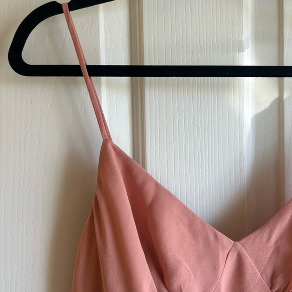 NWT J Crew Pink Ruffle Dress Size 10 - Picture 3 of 8